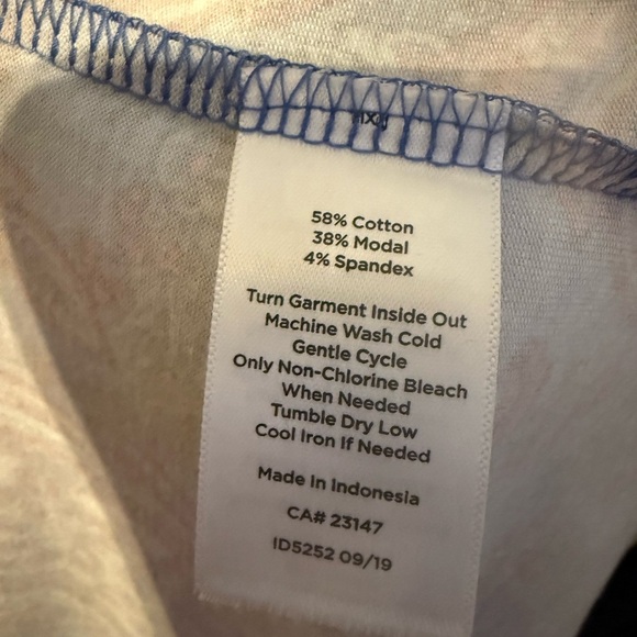 Talbots Blue and Pink Paisley Maxi Dress - Picture 9 of 9